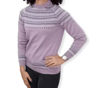 [slim-fit] Women Pullover - Purple