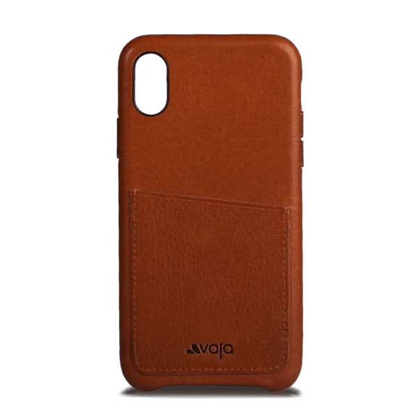 Slim Grip ID iPhone X Leather Case