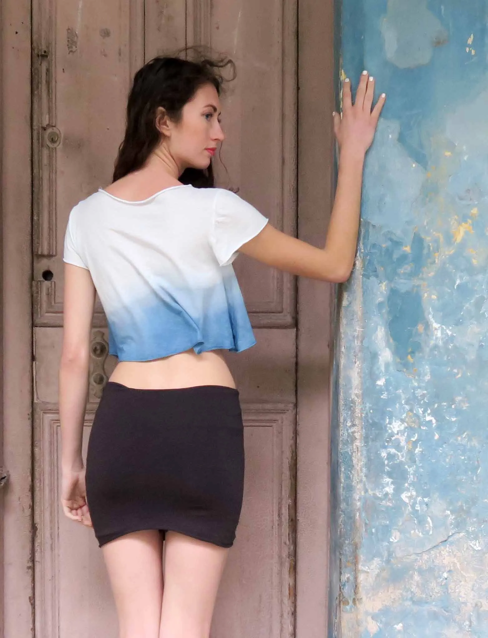 Slip Wanderer INDIGO Dip-Dyed Bralette