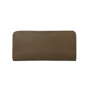 smart leather wallet Chocolate brown
