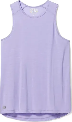 Smartwool Women&#x27;s Merino Sport Ultralite High Neck Tank Ultra Violet | Buy Smartwool Women&#x27;s Merino Sport Ultralite High Neck Tank Ultra Violet here | Outnorth