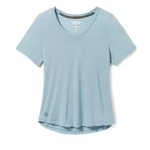 Smartwool Women&#x27;s Merino Sport Ultralite V-Neck Short Sleeve Lead | Buy Smartwool Women&#x27;s Merino Sport Ultralite V-Neck Short Sleeve Lead here | Outnorth