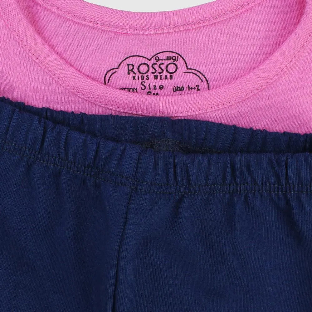 Smiley Face Short-Sleeved Pajama