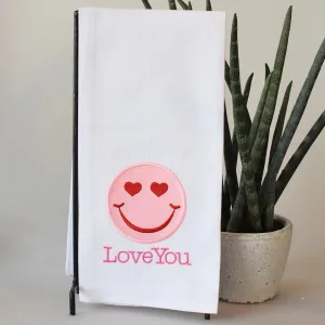 Smiley Love You Hand Towel