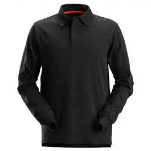 Snickers&#x20;2612&#x20;AllroundWork,&#x20;Rugby&#x20;Shirt&#x20;-&#x20;Black
