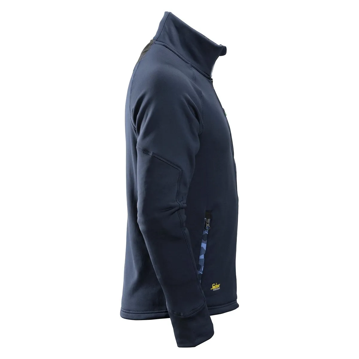 Snickers&#x20;8001&#x20;FlexiWork,&#x20;Stretch&#x20;Fleece&#x20;Jacket&#x20;-&#x20;Navy&#x2F;