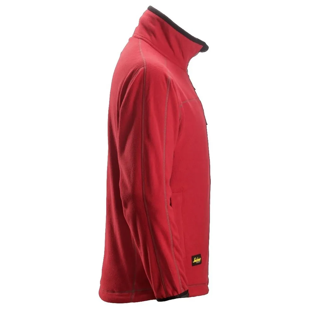 Snickers&#x20;8012&#x20;A.I.S&#x20;Fleece&#x20;Jacket&#x20;-&#x20;Chili&#x20;Red