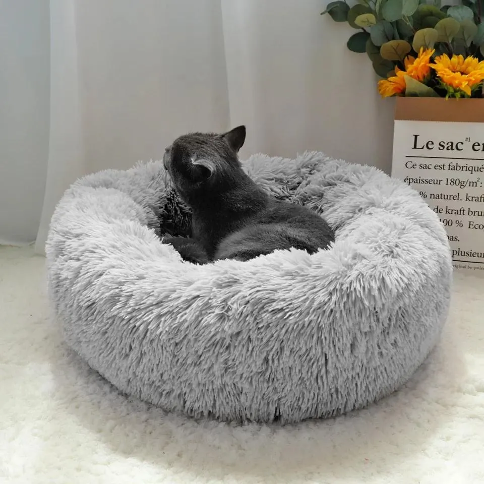 Snuggle Buddy Plush Pet Bed