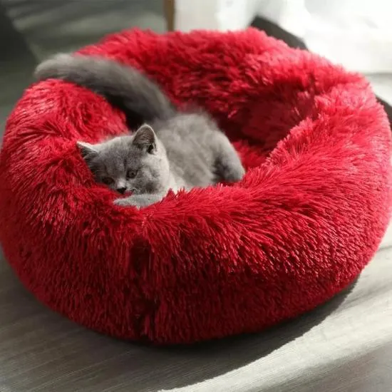 Snuggle Buddy Plush Pet Bed