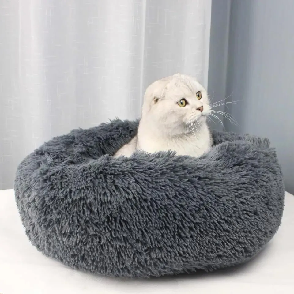 Snuggle Buddy Plush Pet Bed