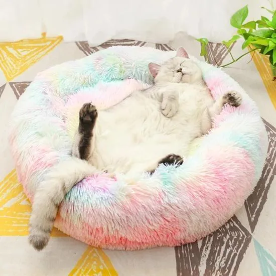 Snuggle Buddy Plush Pet Bed