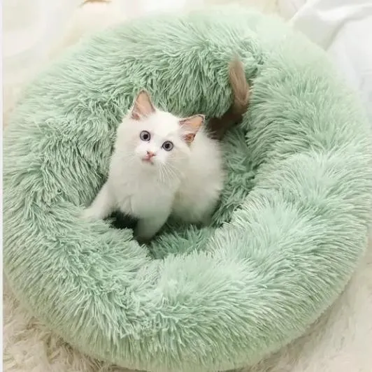 Snuggle Buddy Plush Pet Bed