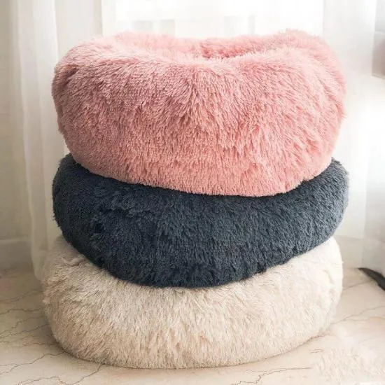 Snuggle Buddy Plush Pet Bed