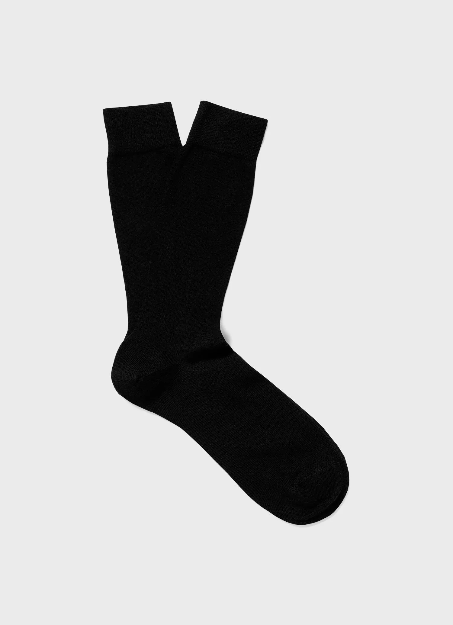 Sock Gift Set in Black/White/Navy English Stripe
