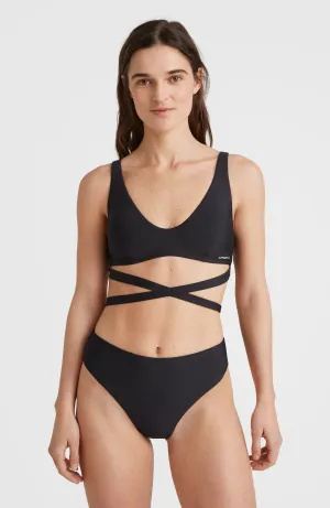 Sofie - Love Longline Triangle Bikini Set | Black Out