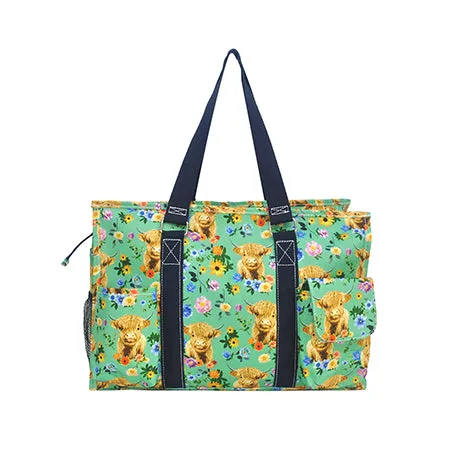 Soft Bovine Beauty NGIL Zippered Caddy Organizer Tote Bag