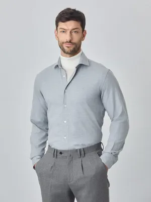 Soft Flannel mélange shirt