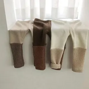 Soft Plush Ribbed Leggings
