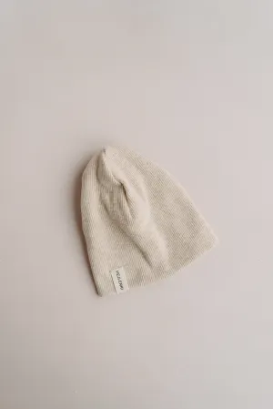 SOFT RIB BEANIE BEIGE