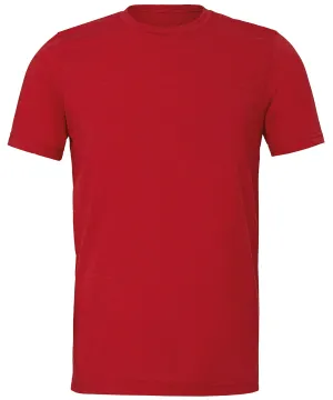 Solid Red Triblend - Unisex triblend crew neck t-shirt