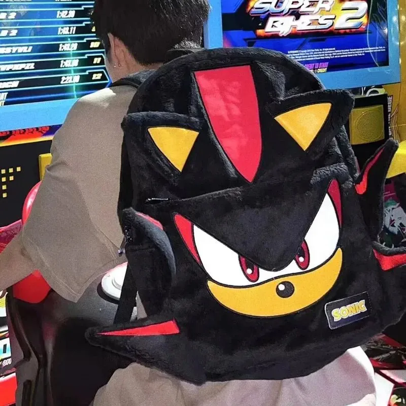 Sonic Saga: Dark Shadow Plush Backpack