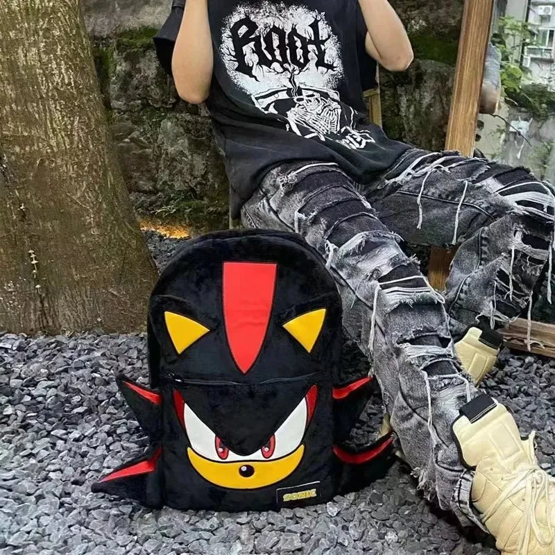 Sonic Saga: Dark Shadow Plush Backpack