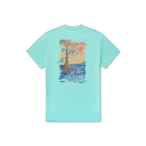 Southern Horizons Tee - Cypress