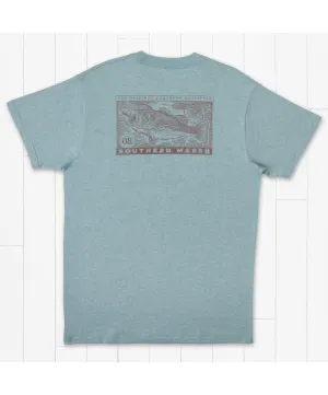 Southern Marsh - Etched Bass Tee