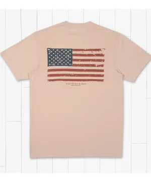 Southern Marsh - Seawash Tee - Vintage Flag