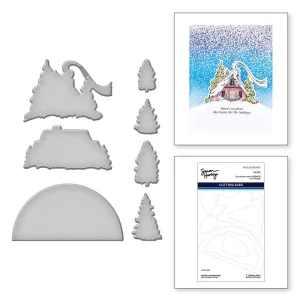 Spellbinders Etched Dies By Simon Hurley Winter Wonderland*