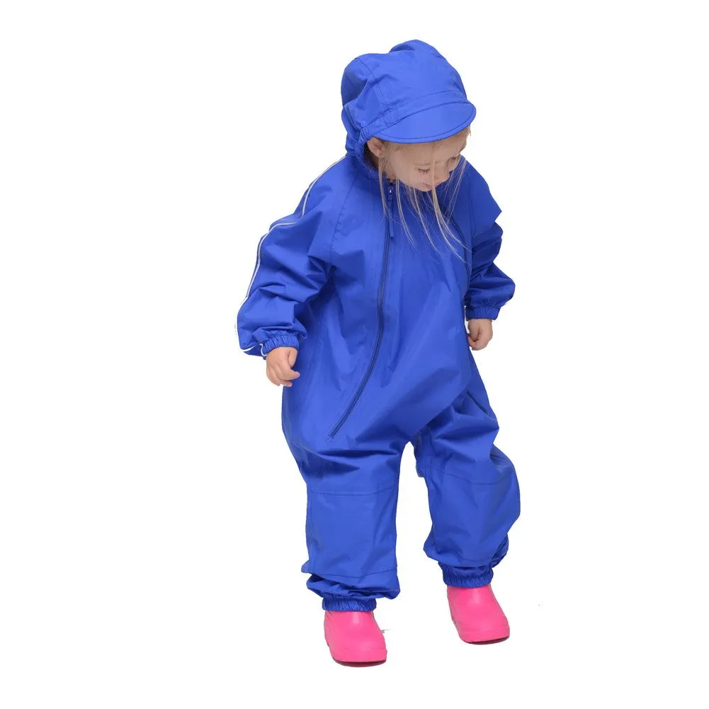 Splashy Rainwear Splash Suit - Royal Blue (12-18 Months)