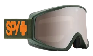 Spy Crusher Elite Goggles Matte Steel Green / Bronze Silver Mirror