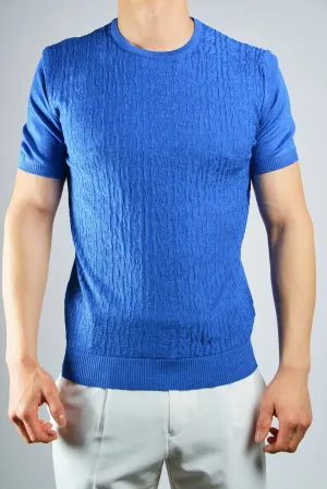 S/S Textured Crew Shirt