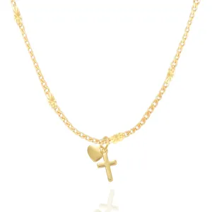 Steadfast Love Necklace in Gold and Silver