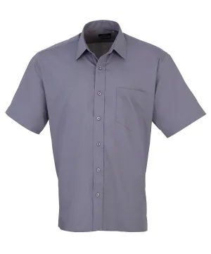 Steel* - Short sleeve poplin shirt