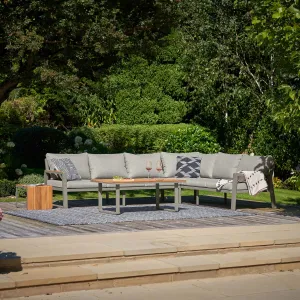 Stockholm Corner Set in Limestone