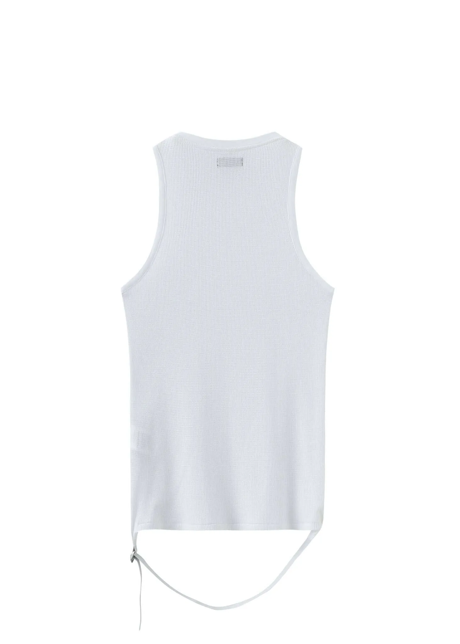 Strap Hem Square Tank