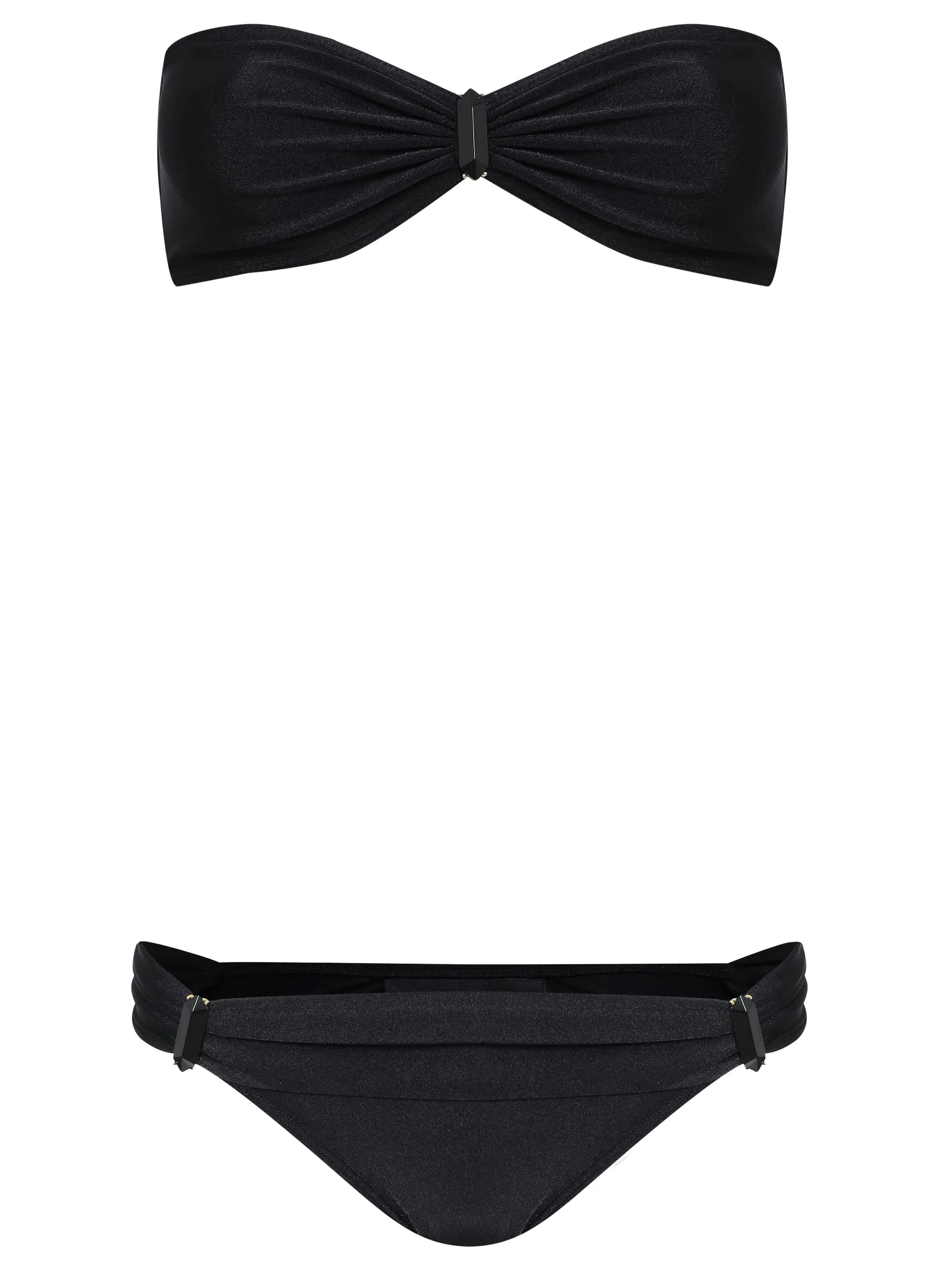 Strapless Bikini With Metal Detail