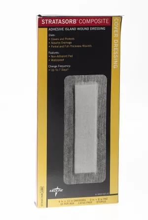 Stratasorb Composite Dressings, 4" x 10" (box of 10)