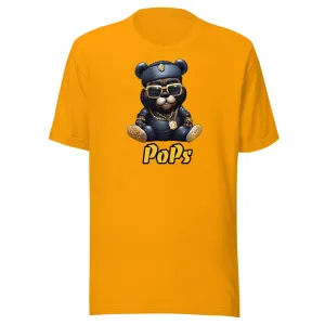 Street Bear T-Shirt Father's Day  PoPs  Short Sleeve Top
