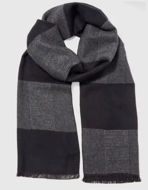 Stripey Fashionable Winter Scarf