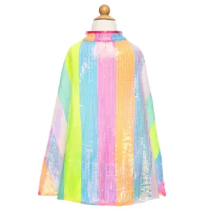 Stripey Sequins Cape