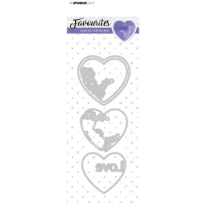 Studio Light Favourites Layered Cutting & Embossing Die - No. 147*