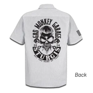 Sturgis Work Shirt Striped