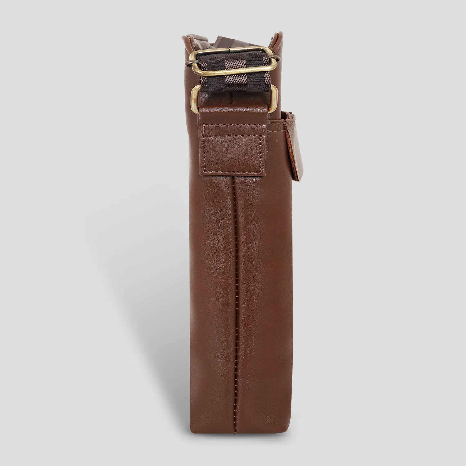 Stylish Brown Sling Bag for Him & Her