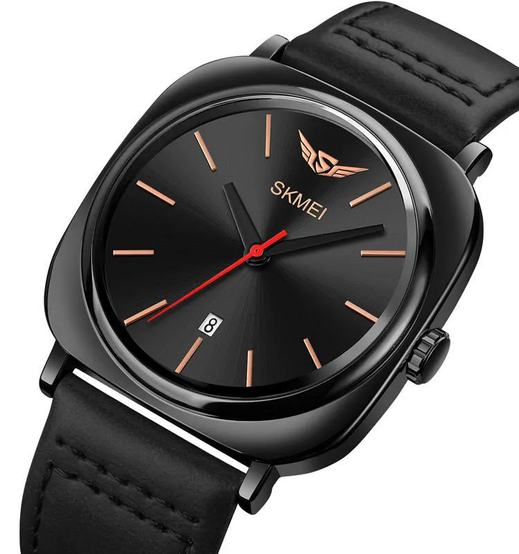 Stylish square simple men's watch W2318884
