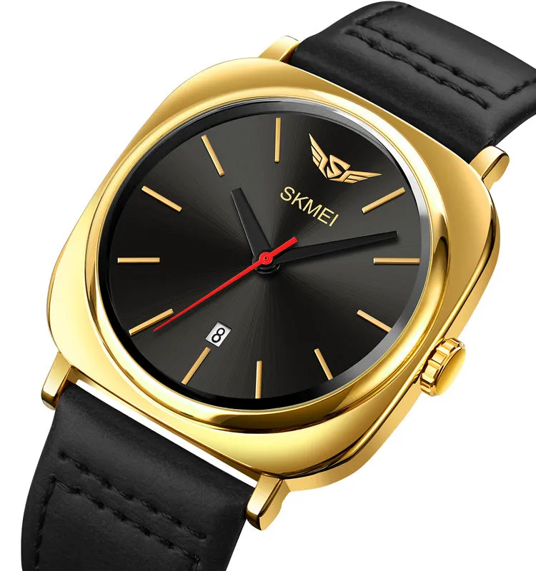 Stylish square simple men's watch W2318884