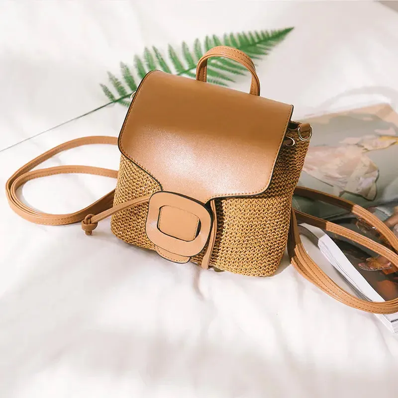 Stylish Woven Backpack