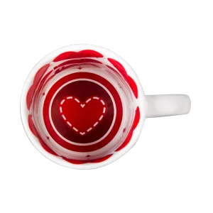 Sublimation Mug With Heart Design Inside 11 oz