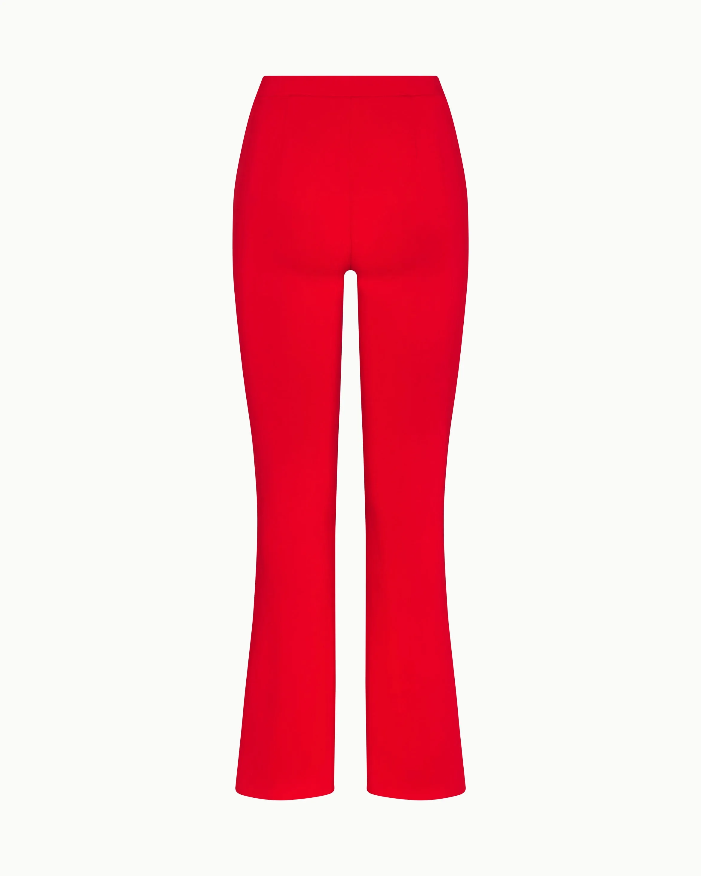 Sueded Stretch Low Rise Pant | Tomato
